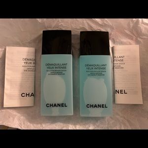 CHANEL DÉMAQUILLANT YEUX INTENSE Gentle Bi-Phase Eye Makeup Remover 2x